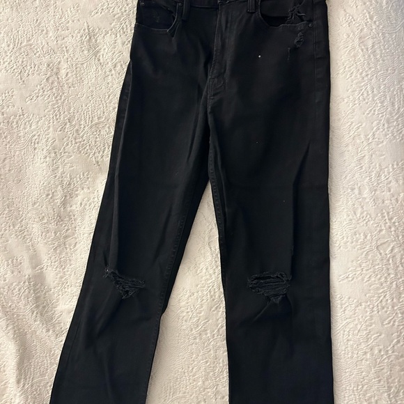 Mother High Waisted Rider Ankle Jeans - Picture 3 of 5